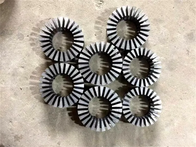 Axial Flux motor stator lamination process manufacturer