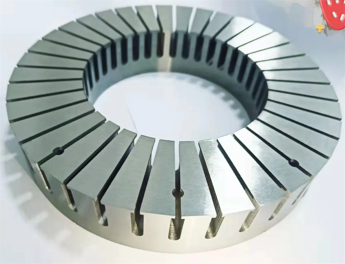 laminage du stator du moteur à flux axial