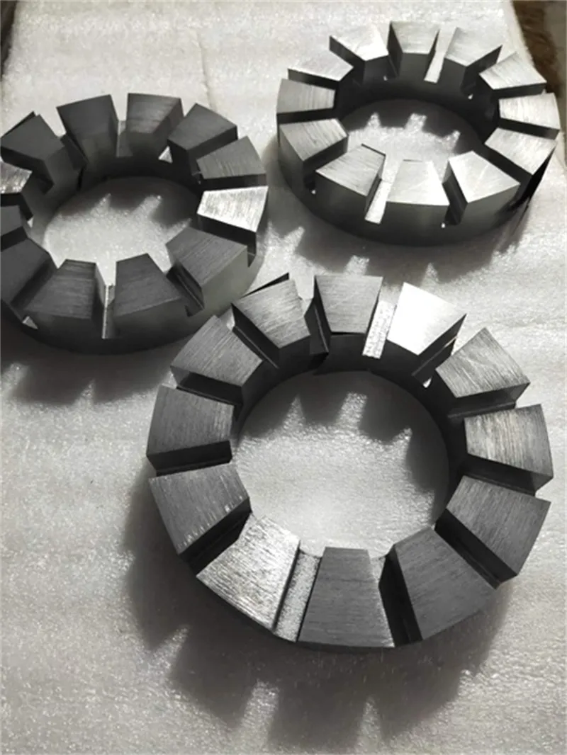 axiale flux motor stator laminering