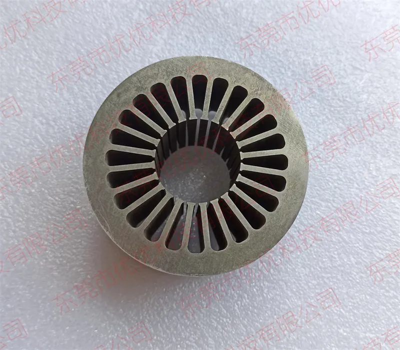 çekirdek stator ve rotor laminasyonu