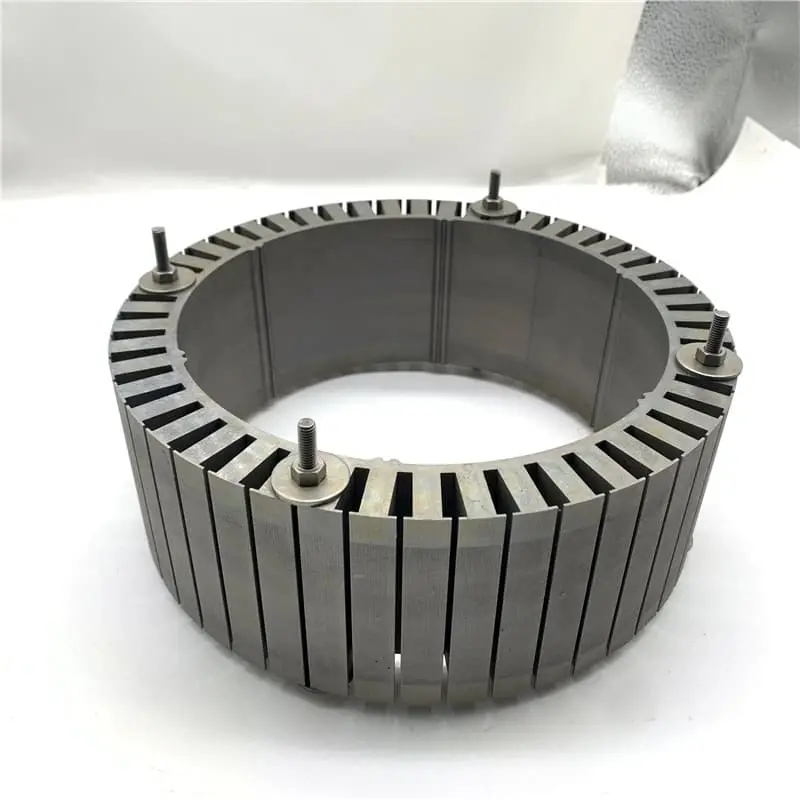 Hollow cup iron core wire cutting sample